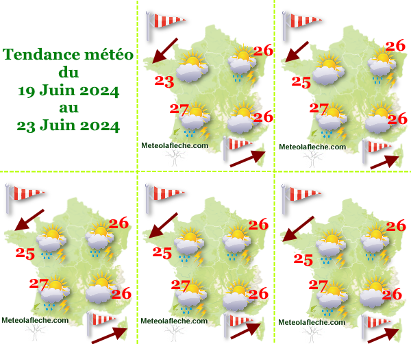 Météo France 23 Juin 2024