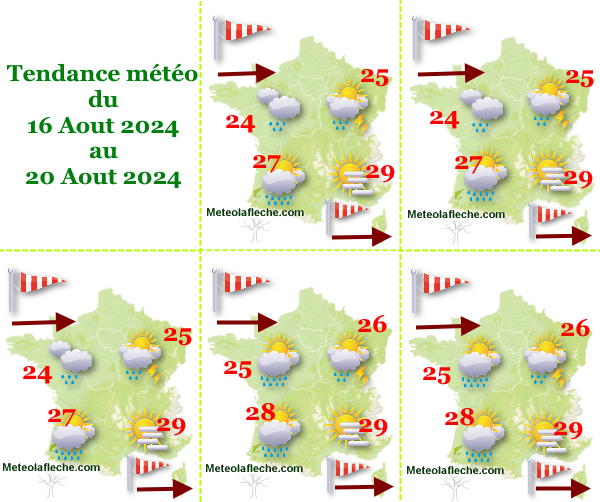 Météo France 20 Aout 2024