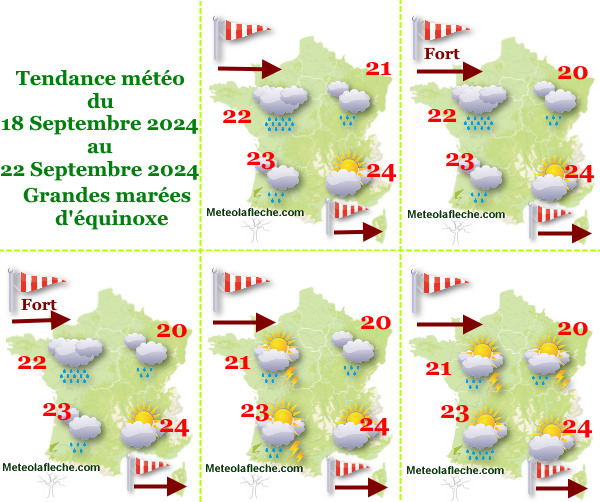 Météo France 22 Septembre 2024