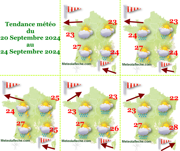 Météo France 24 Septembre 2024