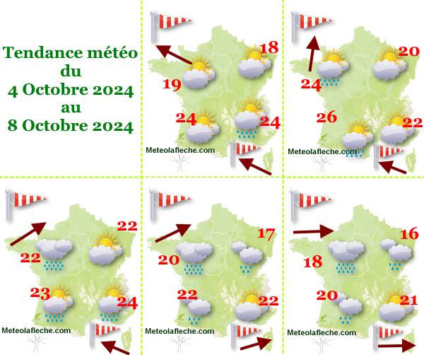 Météo France 8 Octobre 2024