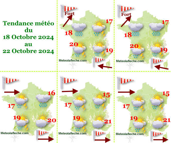 Météo France 22 Octobre 2024