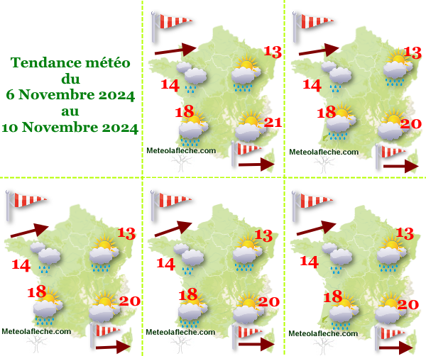 Météo France 10 Novembre 2024