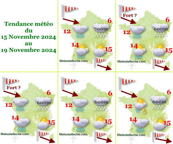 Météo France 19 Novembre 2024