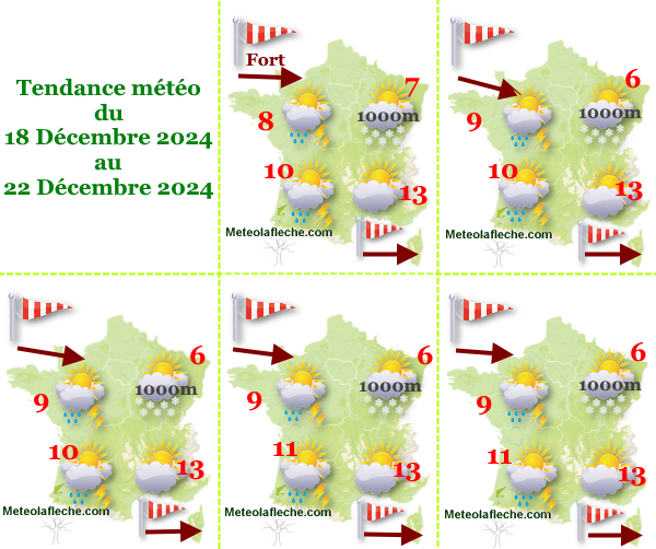 Météo France 22 Décembre 2024