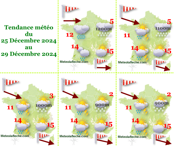 Météo France 29 Décembre 2024 Vacances