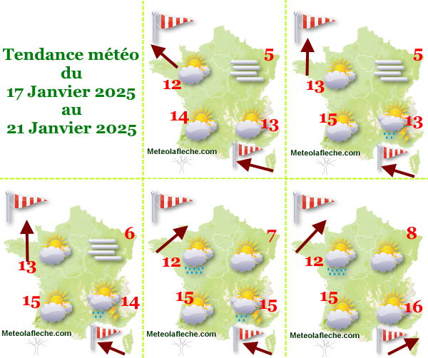 Météo France 21 Janvier 2025