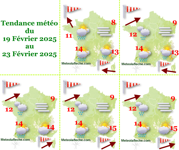 Météo France 23 Février 2025